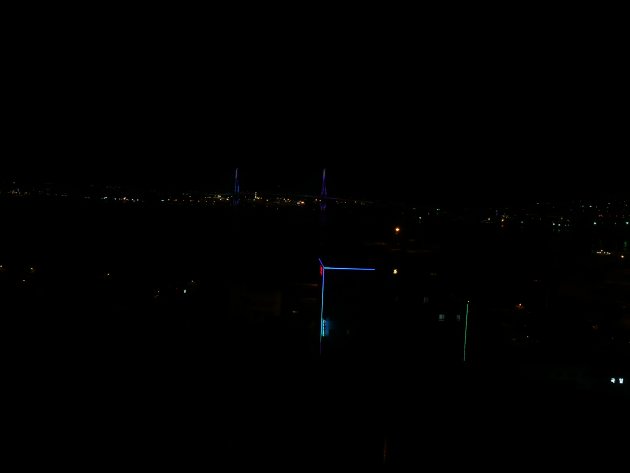 釜山港大橋の夜景
