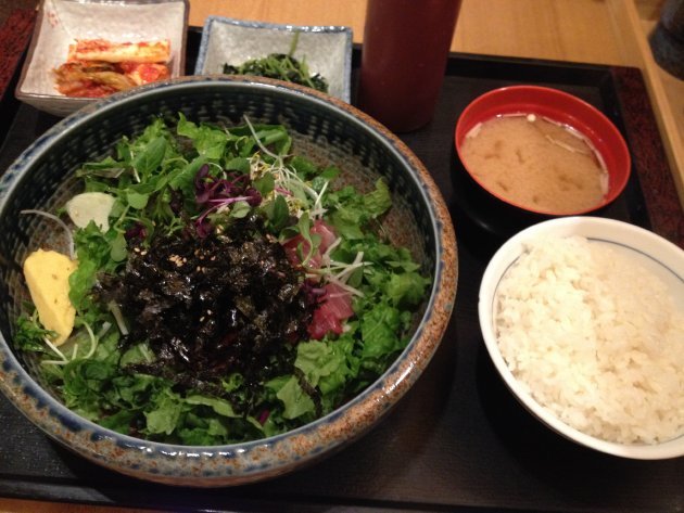 2014年に食べた刺身サラダ飯
