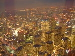 トロントの高層ビル群の夜景　その3