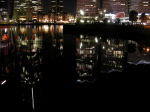 運河パーク周辺で撮影した夜景