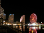 コスモクロック21周辺の夜景