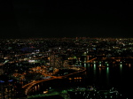 東京方面の夜景