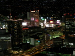 横浜駅周辺を撮影した夜景
