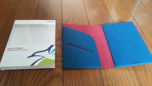 エアプサンのパスポートケース