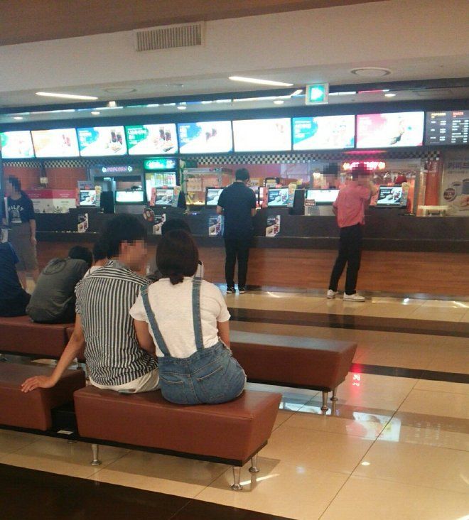 ロッテシネマ昌原の売店