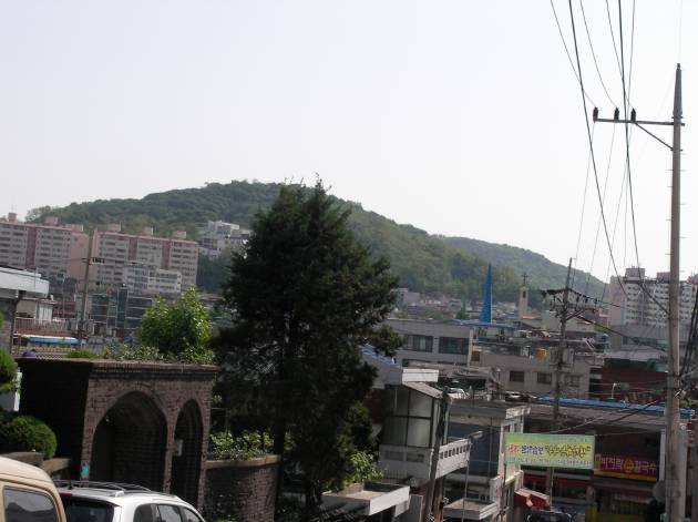 素砂路(旧モルメェ路区間)から見える風景