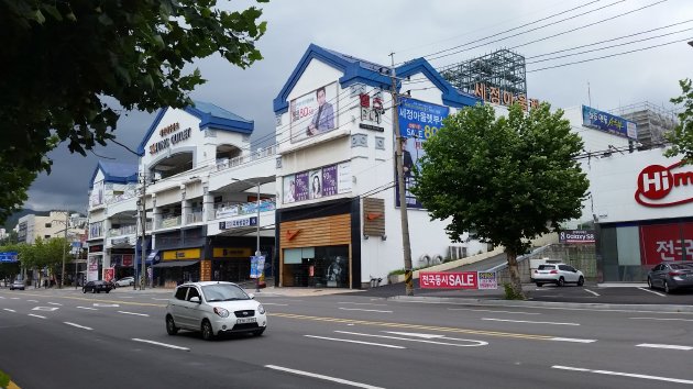 セジョンアウトレット 釜山店の外観