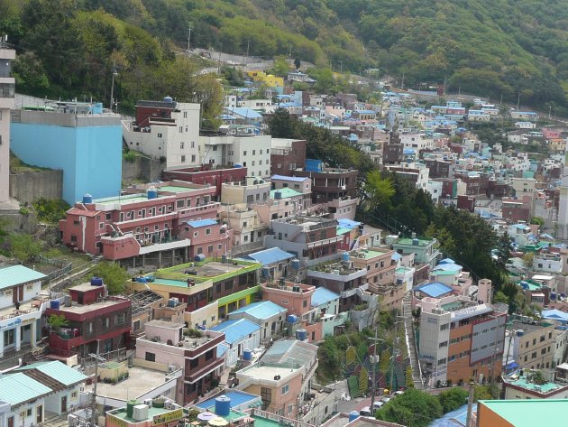 甘川2洞方面の風景