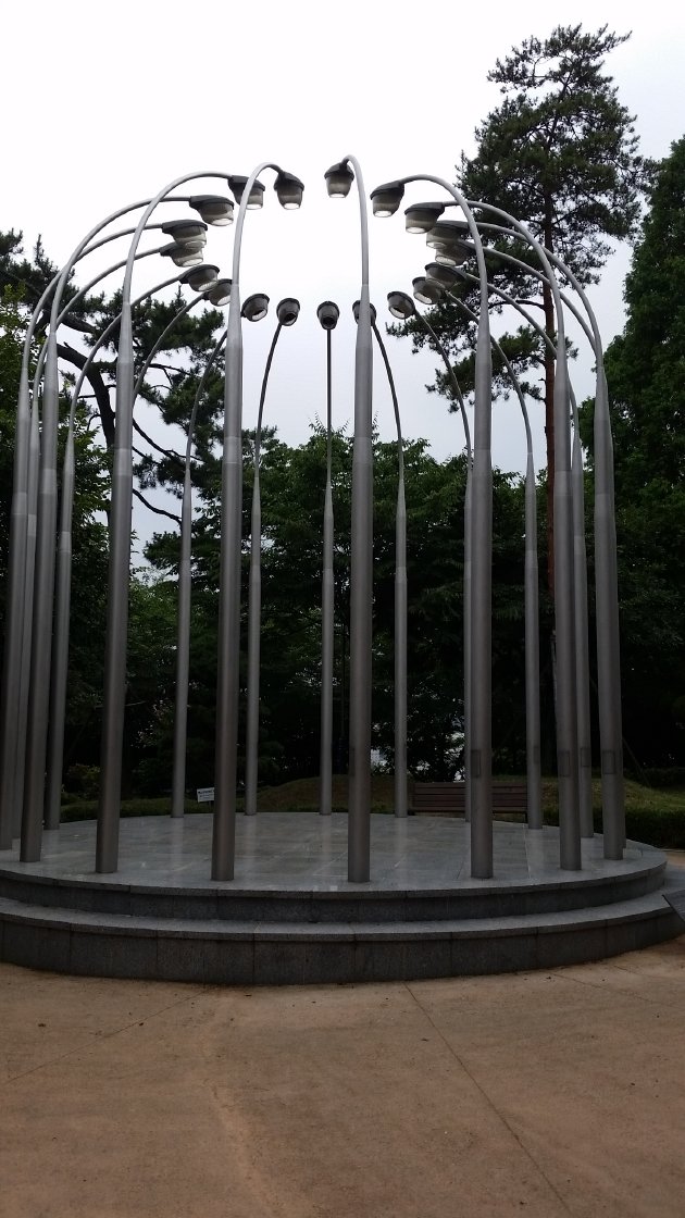 A Place with Lightという展示物