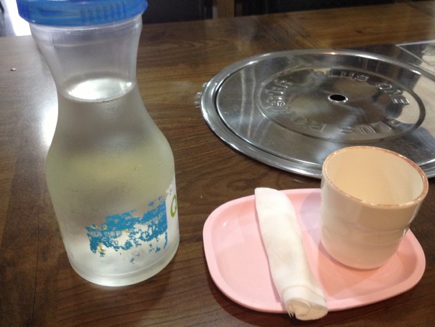水とおしぼり