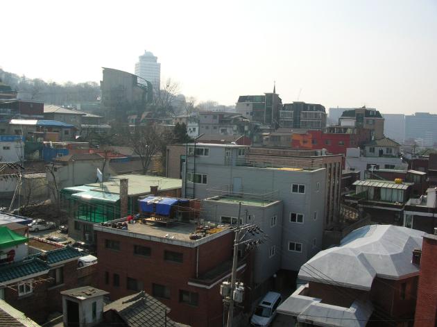 ソウルタワービレッジ（seoultowervill）・302号室からの眺望