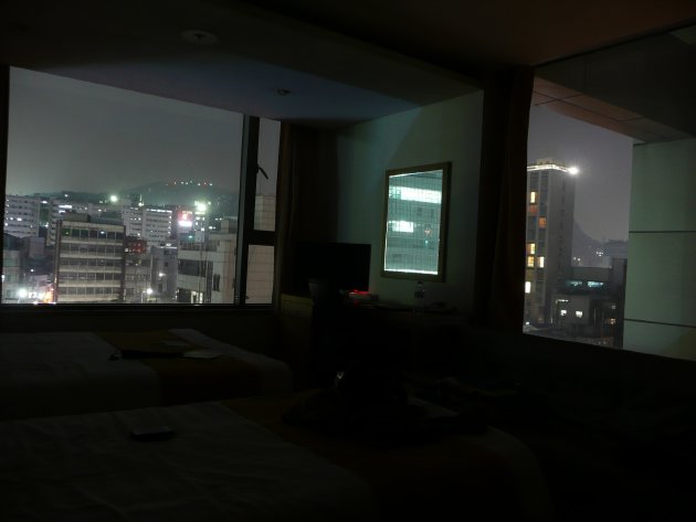 夜の角部屋