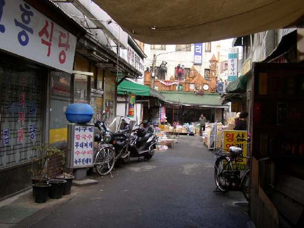 永登浦中央市場・中の様子2