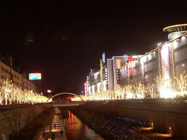 五間水橋からの風景