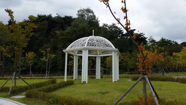 デザイン公園内にある造形物