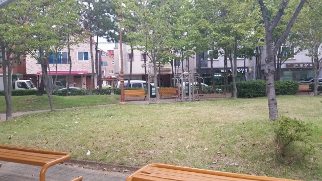 中部5児童公園(中央児童公園)内の風景