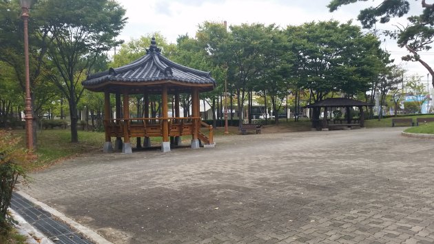 楊州近隣公園内の風景