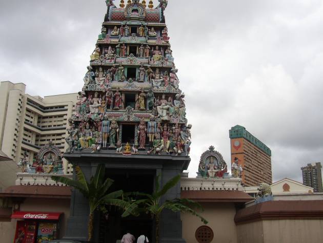 スリ・マリアマン寺院(Sri Mariamman Temple)の外観