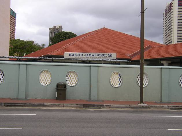 MASJID JAMAEの看板