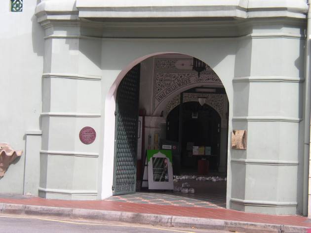 ジャマエ・モスク(Jamae Mosque)の入り口