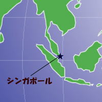 シンガポールの地図