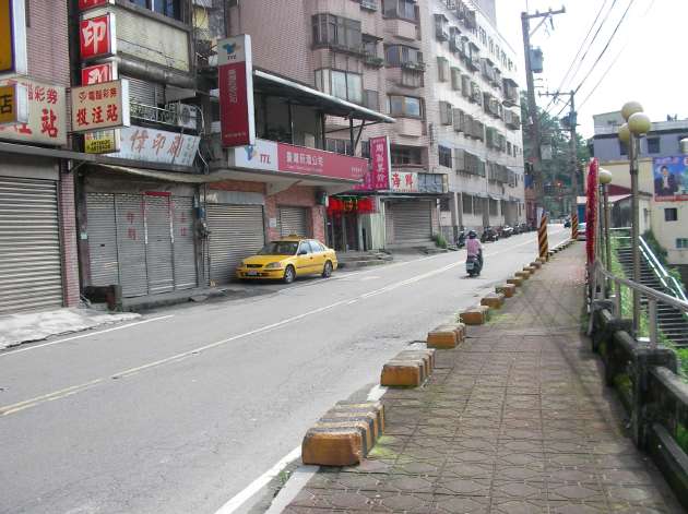 102縣道（埔頭站バス停近辺）の風景