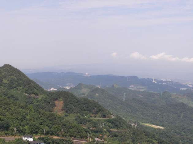 山側の風景