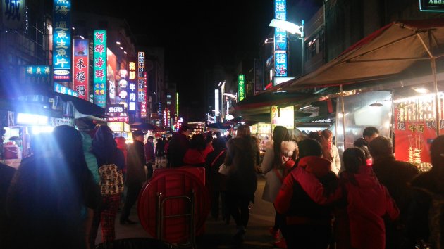 六合夜市（六合二路夜市,六合国際観光夜市）内の風景