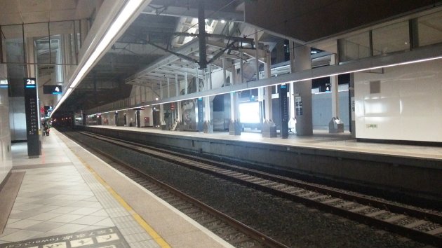 駅のホーム