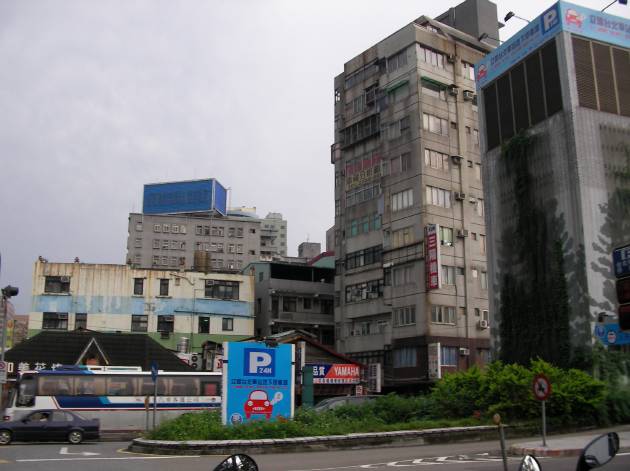 台北駅周辺の風景