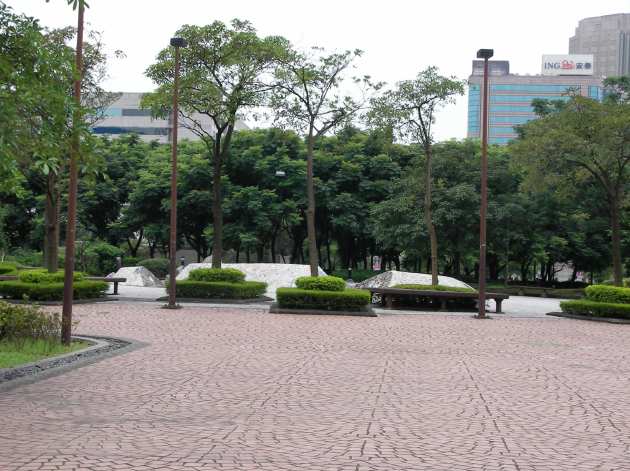 基隆路一段と仁愛路四段辺りにあった公園
