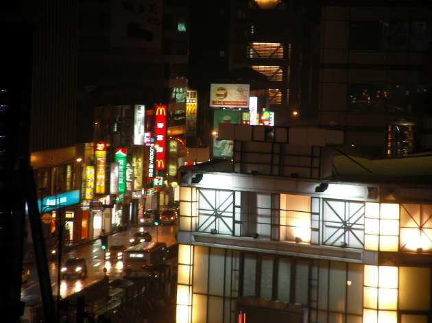 民権西路の夜景