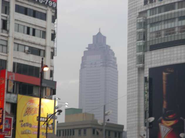 西門紅楼周辺から見える風景