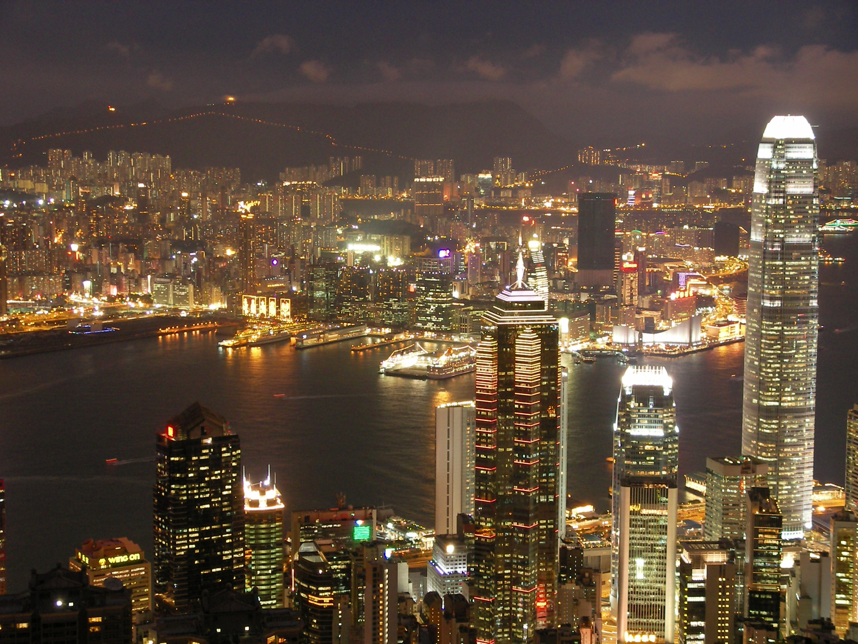 Night View21 香港 ビクトリアピーク Jpn World Com