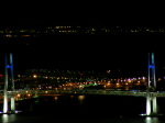 横浜ベイブリッジの夜景
