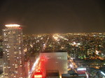 夜景モードで撮影した札幌北区方面の全景