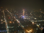 中華四路～中華三路方面の夜景
